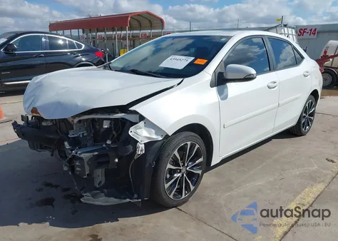 2018 Toyota Corolla Xse z USA, uszkodzony, nr VIN 5YFBURHEXJP752331